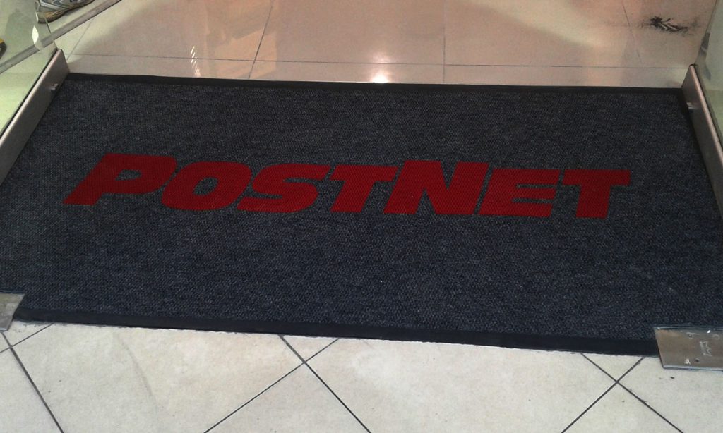 postnet logo mat or branded mat
